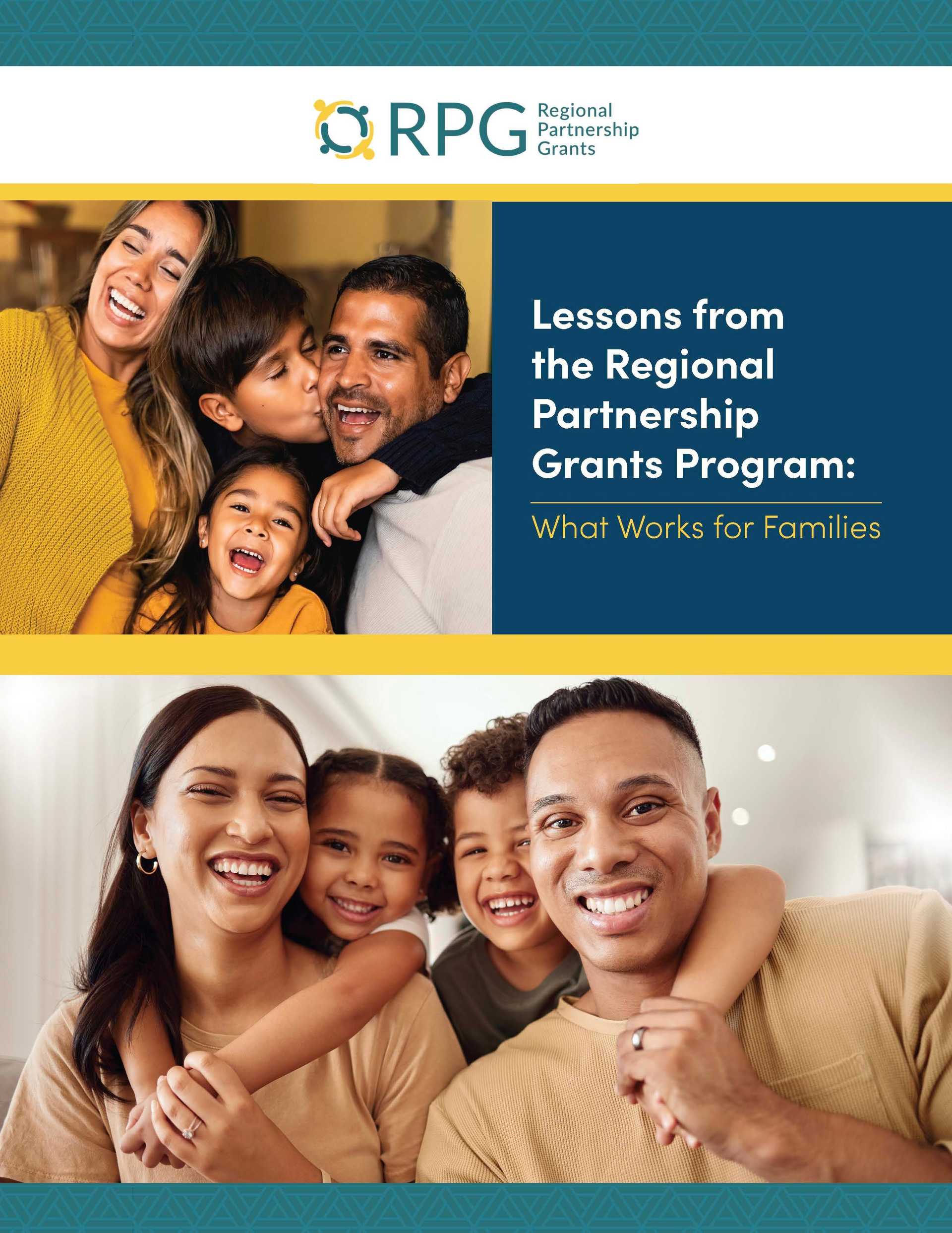 Lessons from the Regional Partnership Grants Program: What Works for Families
